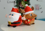 Cute Singing Xmas Plush Doll Toys